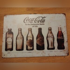 Coca-Cola Vintage Metal Sign